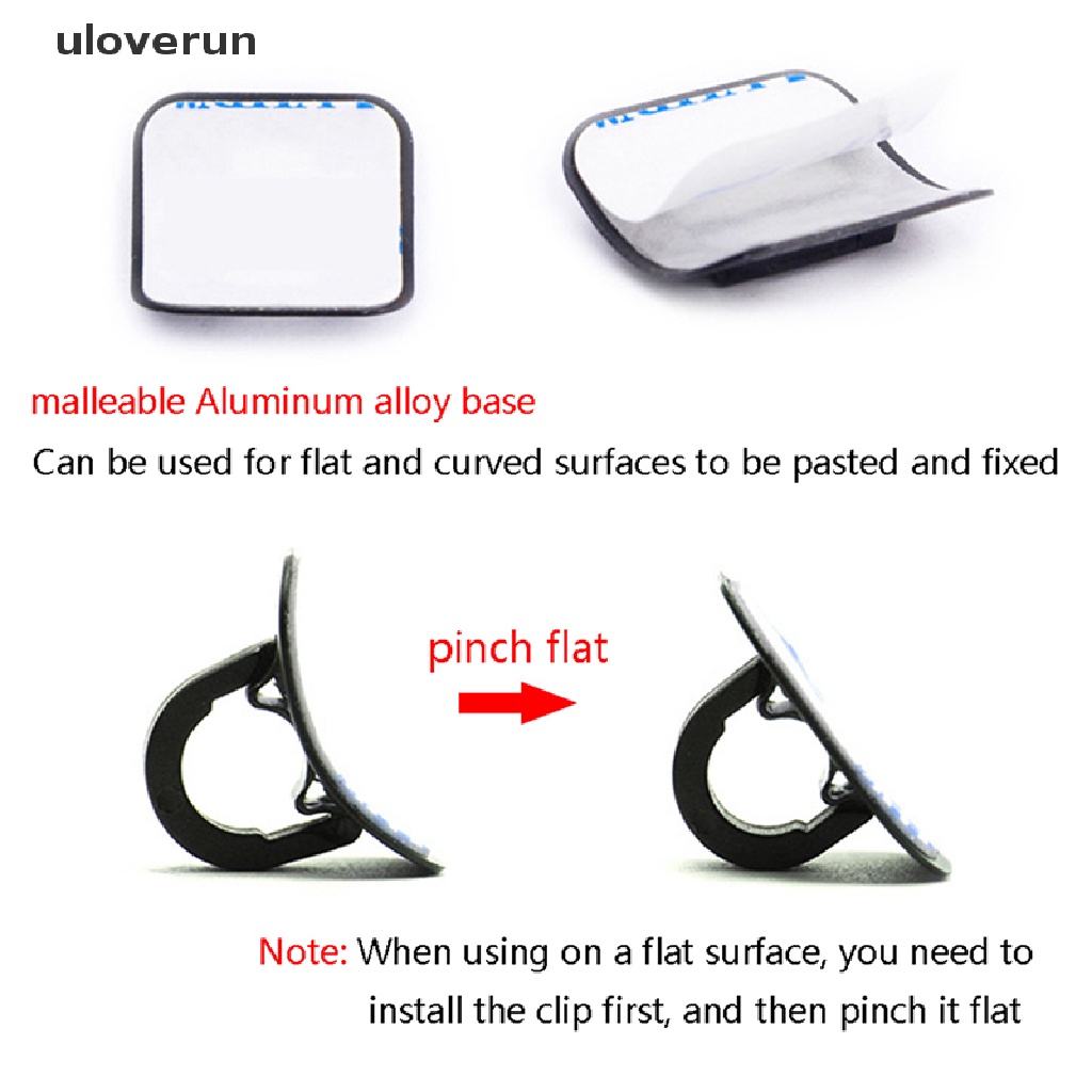 Set 6 Kẹp Chữ C Cố Định Dây Cáp Phanh Dầu Dành Cho Xe Đạp