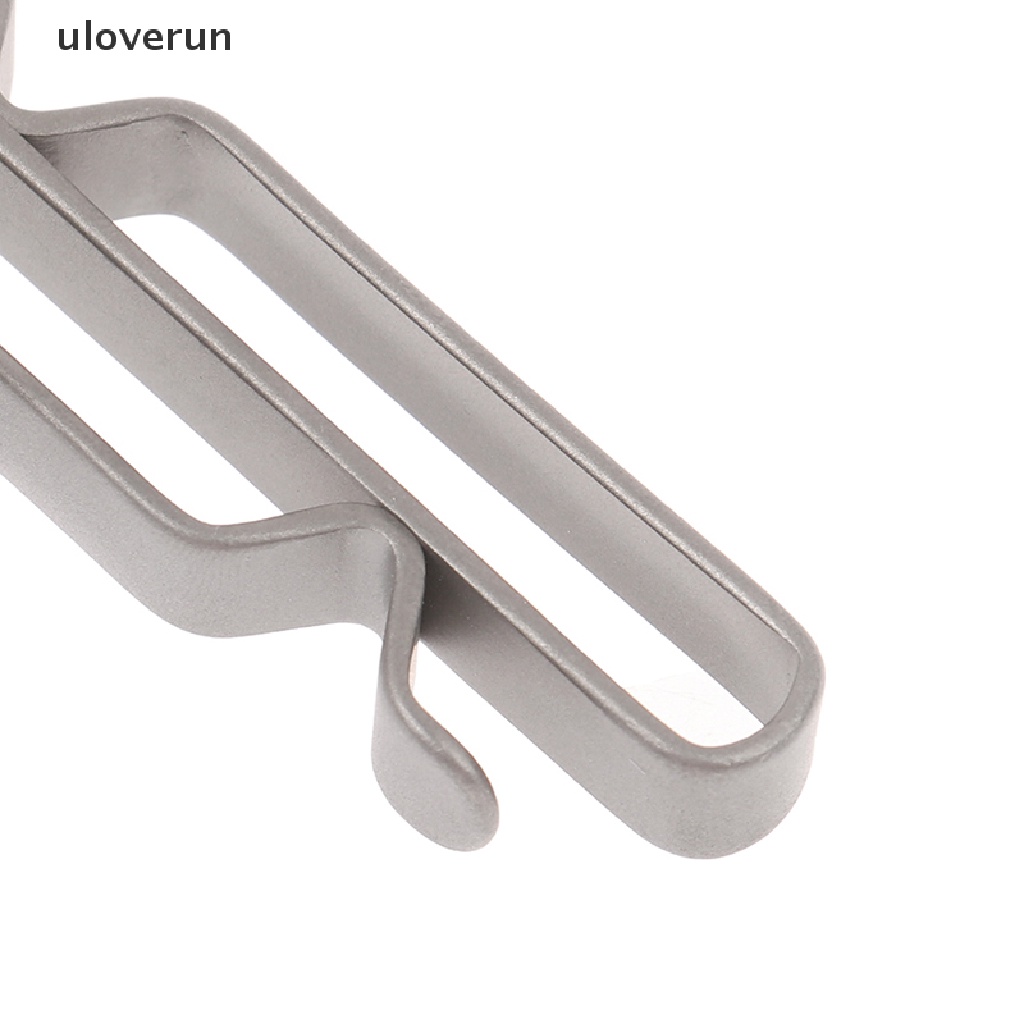 Uloverun Móc Khóa Dây Ruy Băng Bằng Hợp Kim Titan Đi Bộ Đường Dài Nhanh Chóng vn