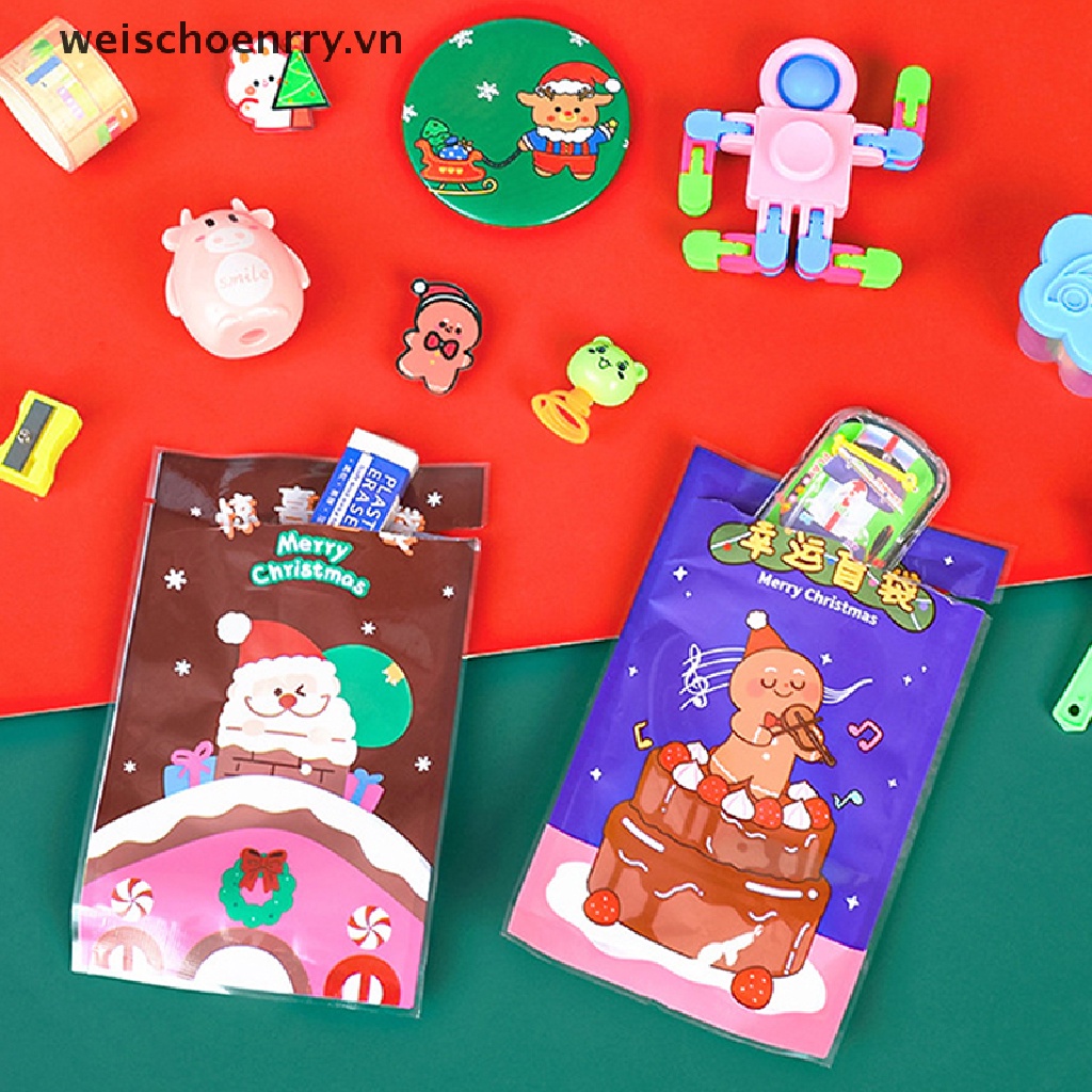 Set 2 Túi Đựng Quà Giáng Sinh Dễ Thương