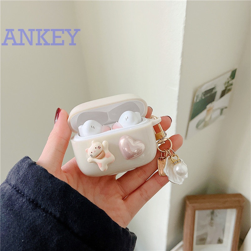 Baseus Bowie M2 / M2+ Case Protective Cute Cartoon Cover Bluetooth Earphone Shell Accessories TWS Headphone Portable