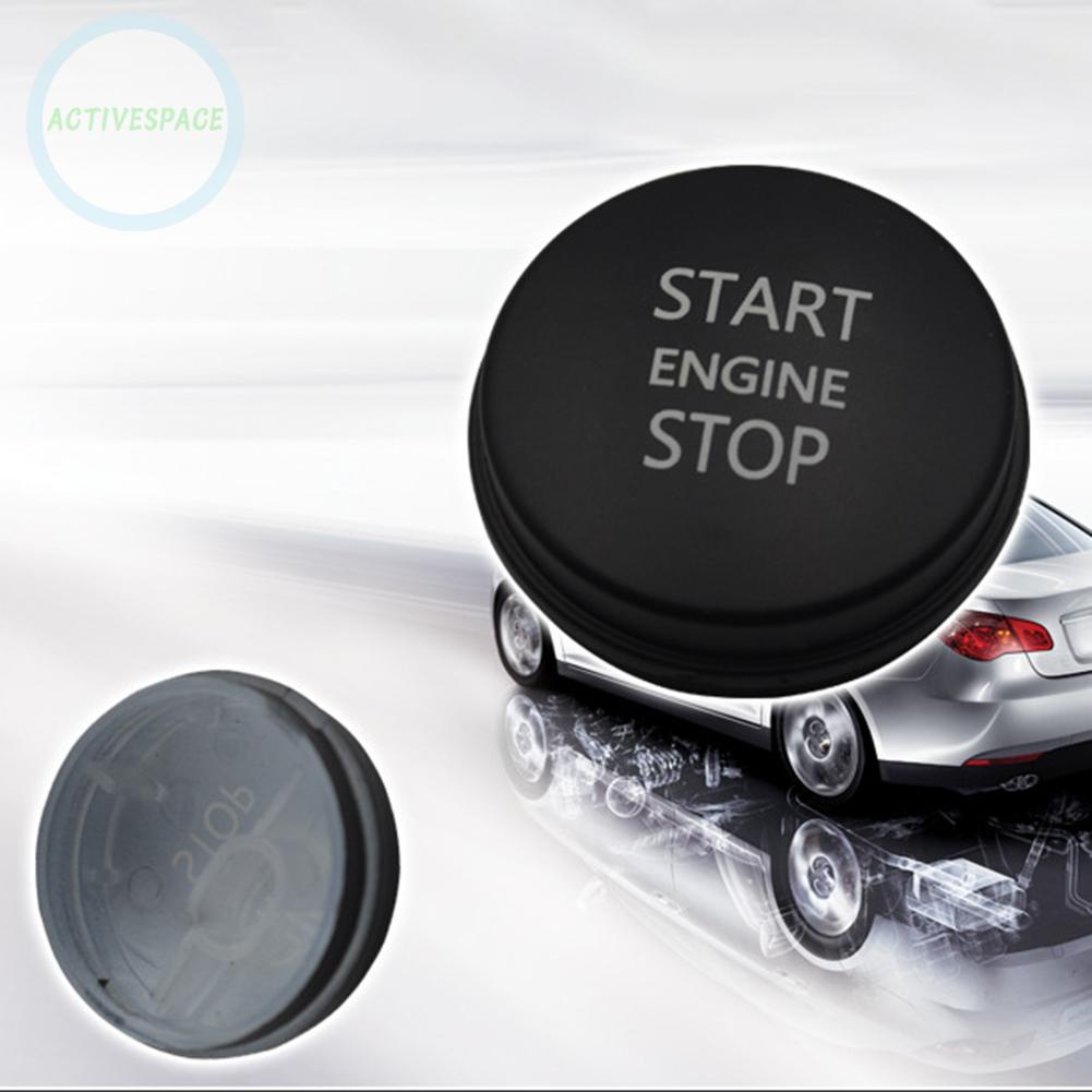 Start Stop Engine Push Button Start Stop Black Cover Engine Switch Plastic【LAND ROVER】