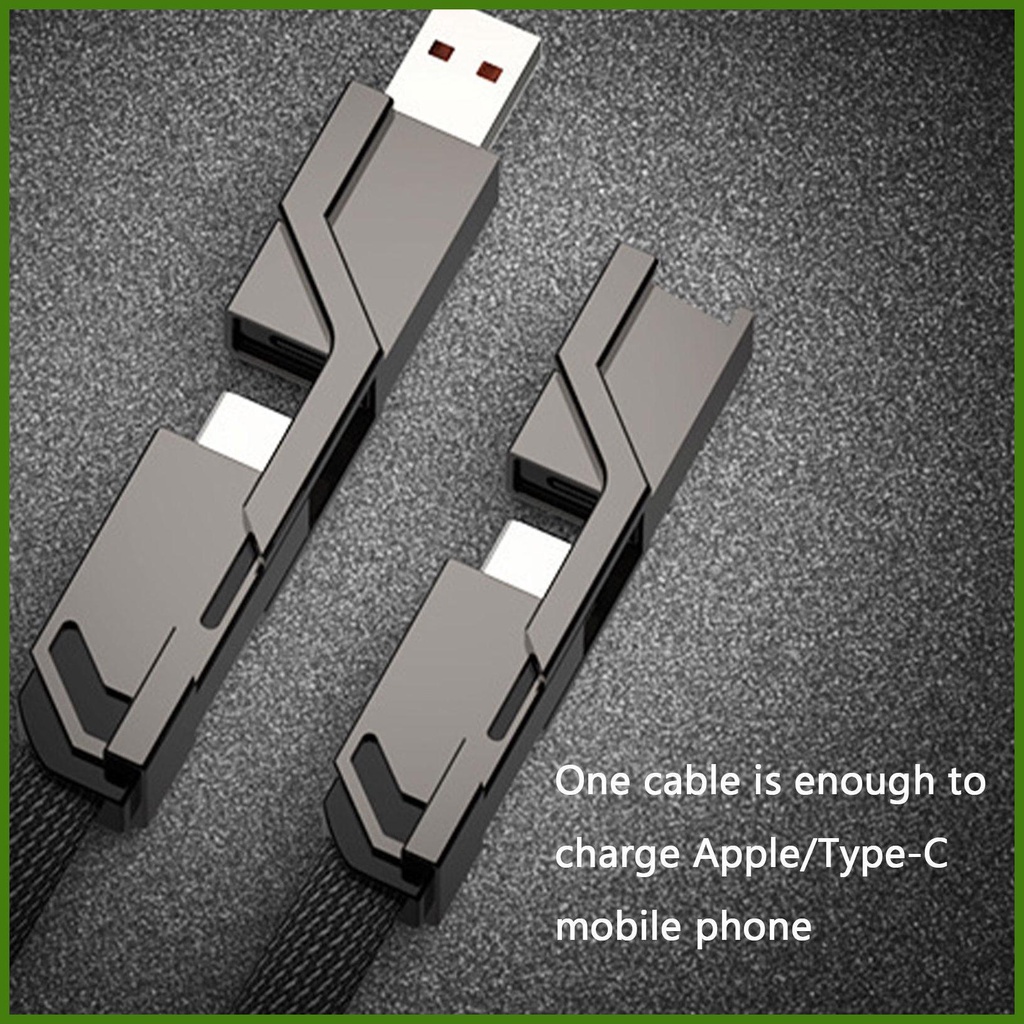 Dây Cáp Sạc Nhanh 100W 4 Trong 1 Type-C PD Cho Điện Thoại Di Động / Máy Tính Xách Tay / rdavn rdavn