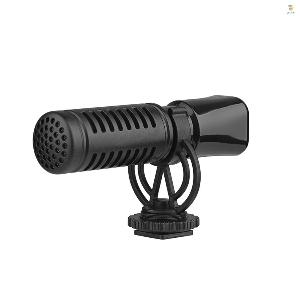 Micro Mini Cardioid Có Giá Đỡ Chống Sốc Phích Cắm Type-C Cho Điện Thoại Thông Minh Vlog Live Stream