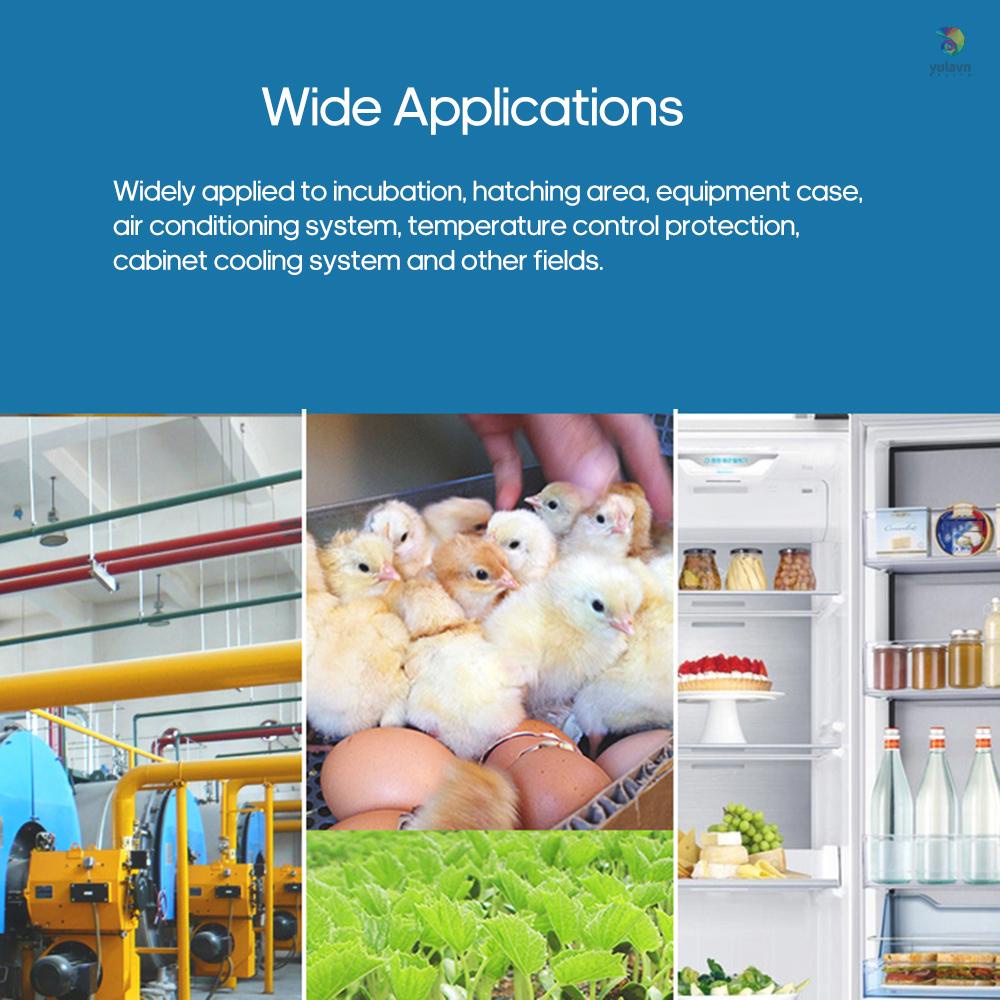 Công Tắc Điều Khiển Nhiệt Độ Kỹ Thuật Số XH-W3002 Mini Cảm Biến Chống Nước