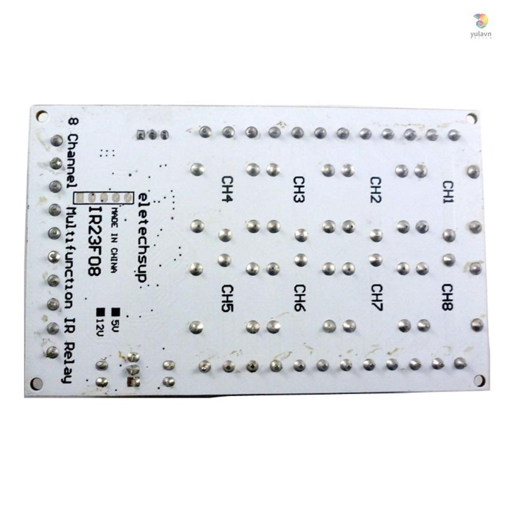 Mô Đun Rơ Le Hồng Ngoại IR23F08 8 Kênh Đa Năng Chuyên Dụng
