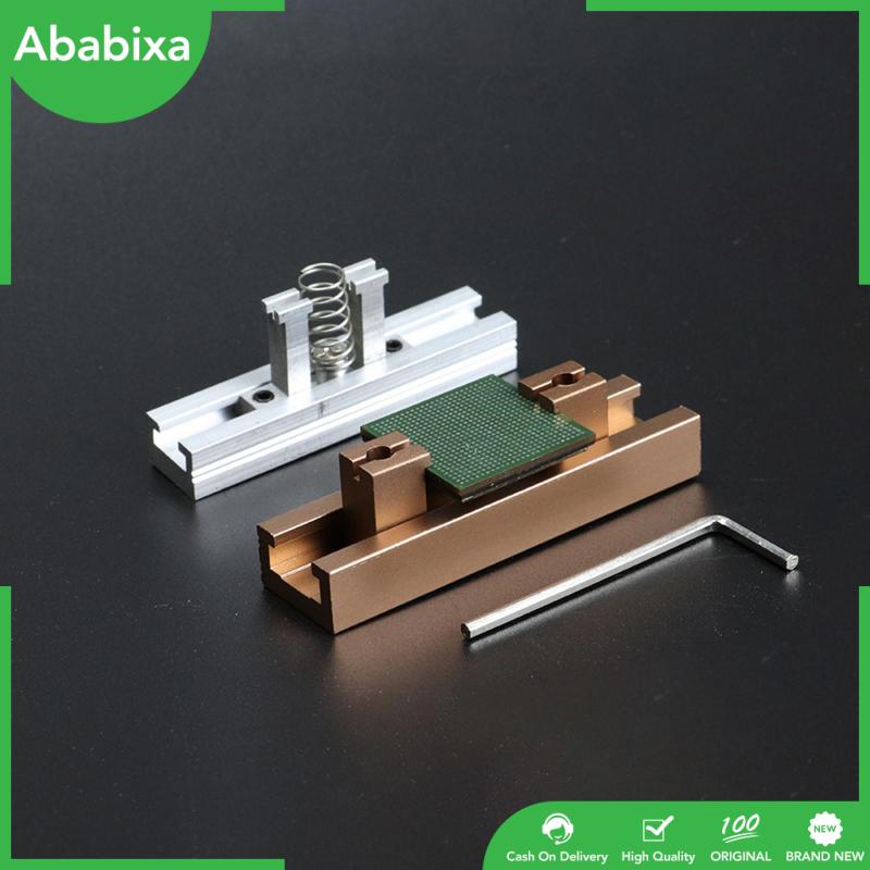 [Ababixa] Bộ Giá Đỡ Cố Định Khuôn Để Bàn Bằng Thiếc Đơn Giản