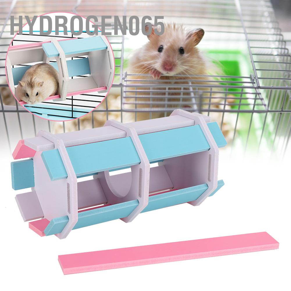 Hydrogen065 Thú Cưng Nhỏ Tự Làm Kênh Nhà Chơi Đồ Trang Trí Lồng Cung Cấp Cho Hamster Chuột Lang Chinchilla