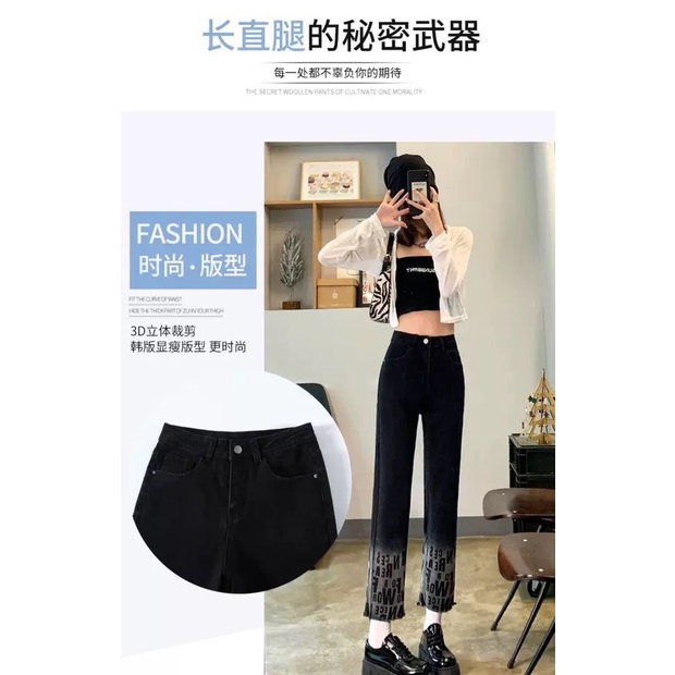 Quần Jean Đen Dài Tới Mắt Cá Chân Eo Cao Thời Trang Mùa Xuân 2022 Cho Nữ 0QQG