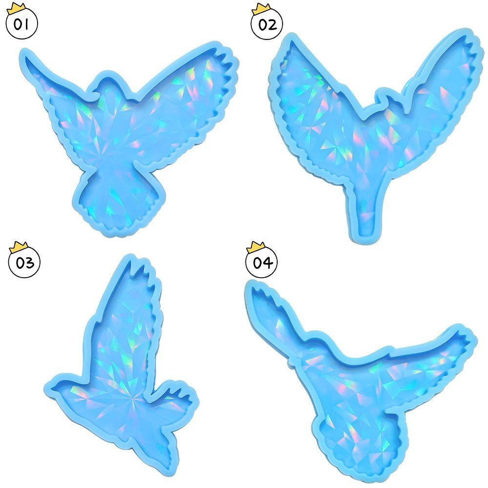 Khuôn Silicone Tạo Hình Làm Móc Khóa Hình Chim Đại Bàng