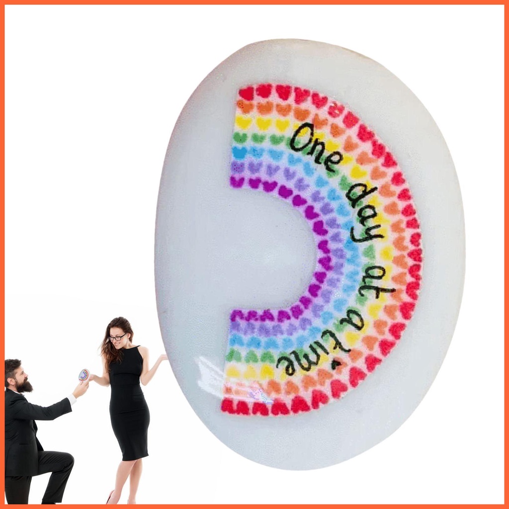 Đá May Mắn Mini Bằng Nhựa Resin Dùng Làm Quà Tặng Ngày Của Cha