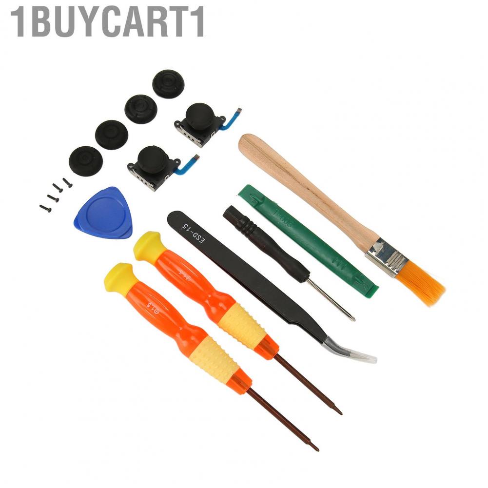 1buycart1 Repair Joystick Replacement Tool Kit  Professional 17 in 1 for Game Consoles