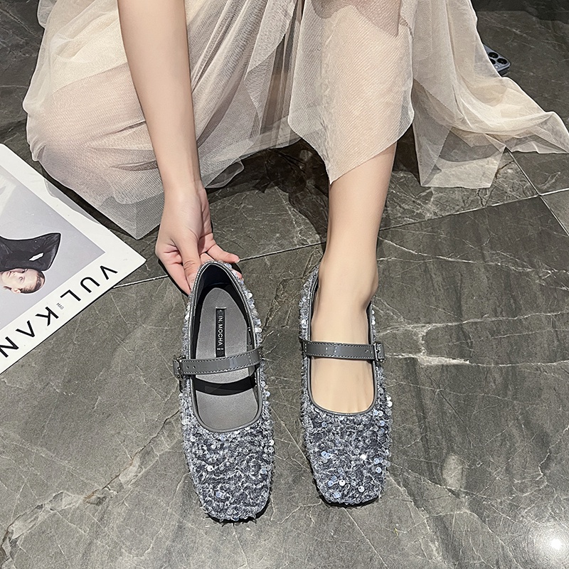 Giày Búp Bê Da Thời Trang Dành Cho Nữ