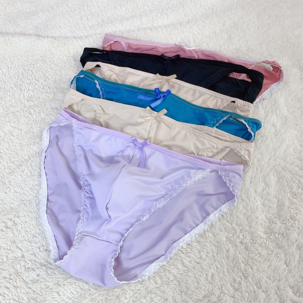 Quần Lót Lụa Mềm Mại Thoáng Khí Gợi Cảm Cho Nam