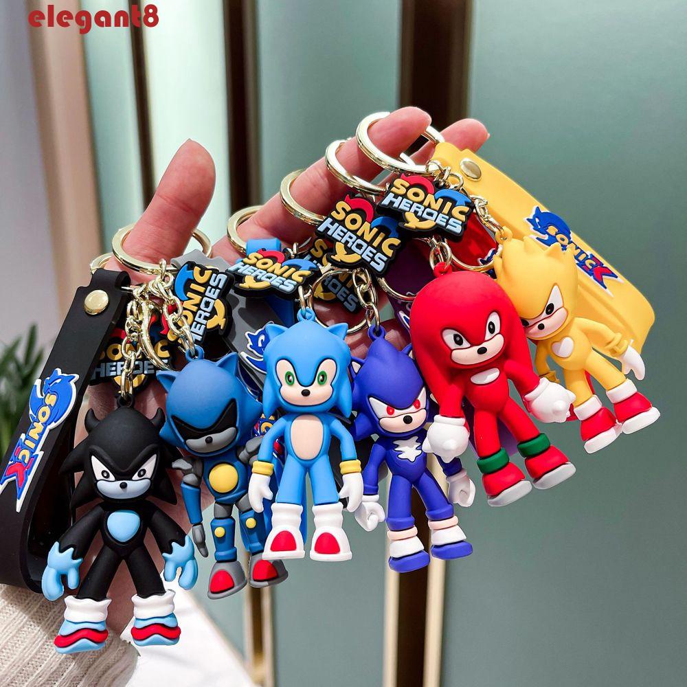 Móc Khóa Hình Búp Bê Hoạt Hình Sonic Dễ Thương