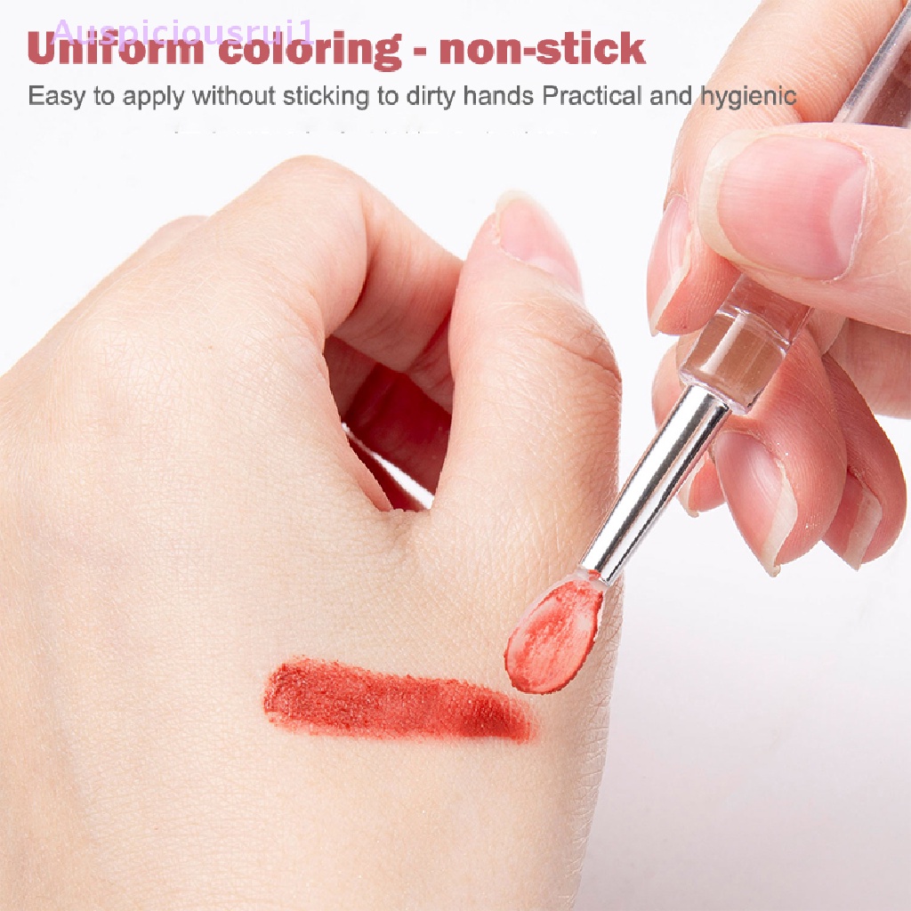 1 Cọ Tô Son Môi Bằng Silicone Chống Bụi Auspiciousrui1