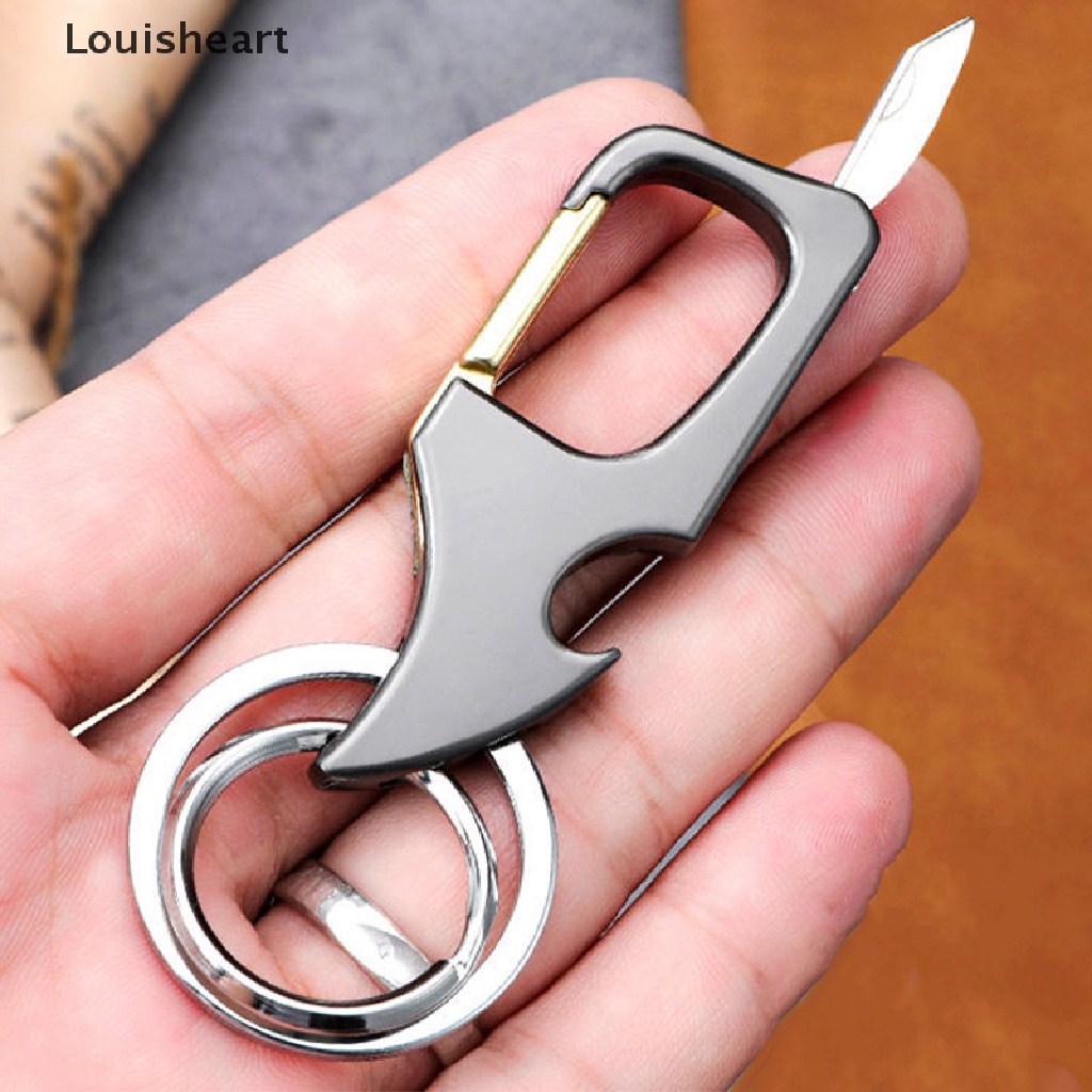 Móc Khóa Xe Hơi Hình Con Quay Đồ Khui Chai Bằng Hợp Kim Kẽm Louisheart TFG