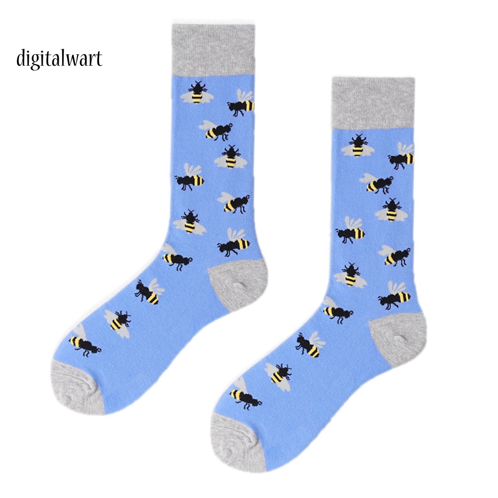 Kỹ Thuật Số| Vớ Cotton Thể Thao Thoáng Khí In Họa Tiết Hoạt Hình Chim Hồng Hạc / Heo Đơn Giản Cho