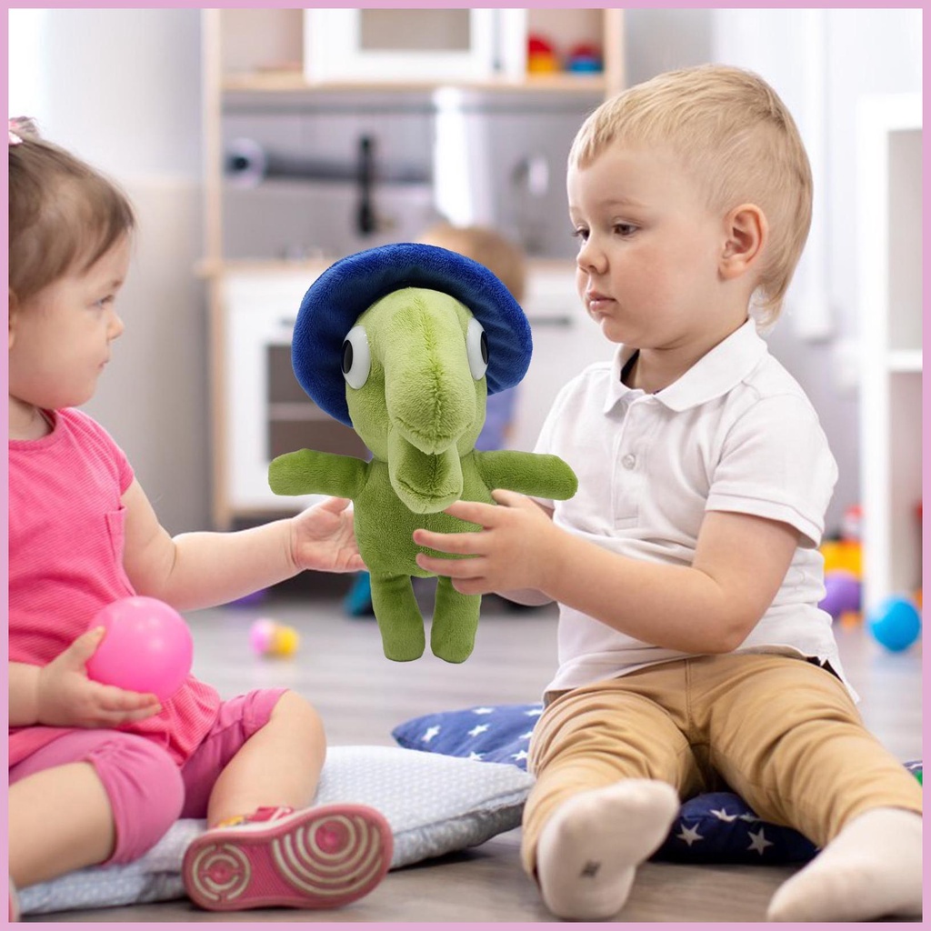 Búp Bê Nhồi Bông Đồ Chơi Mềm Mại Họa Tiết Hoạt Hình Đáng Yêu 22cm