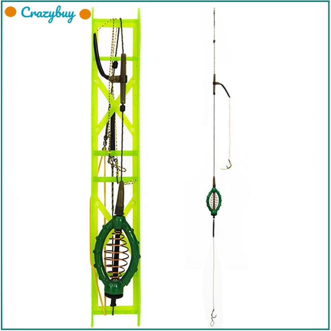 Cr Lồng Giữ Mồi Câu Cá Dạng Lò Xo Dài 30g-60g