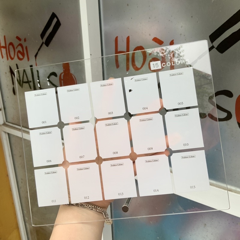 Khung trưng mẫu móng loại mới - Shop Hoài Nail