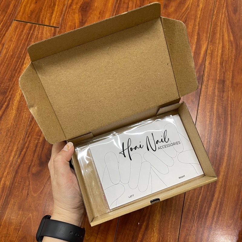 Bìa chụp ảnh mẫu, gắn nail box