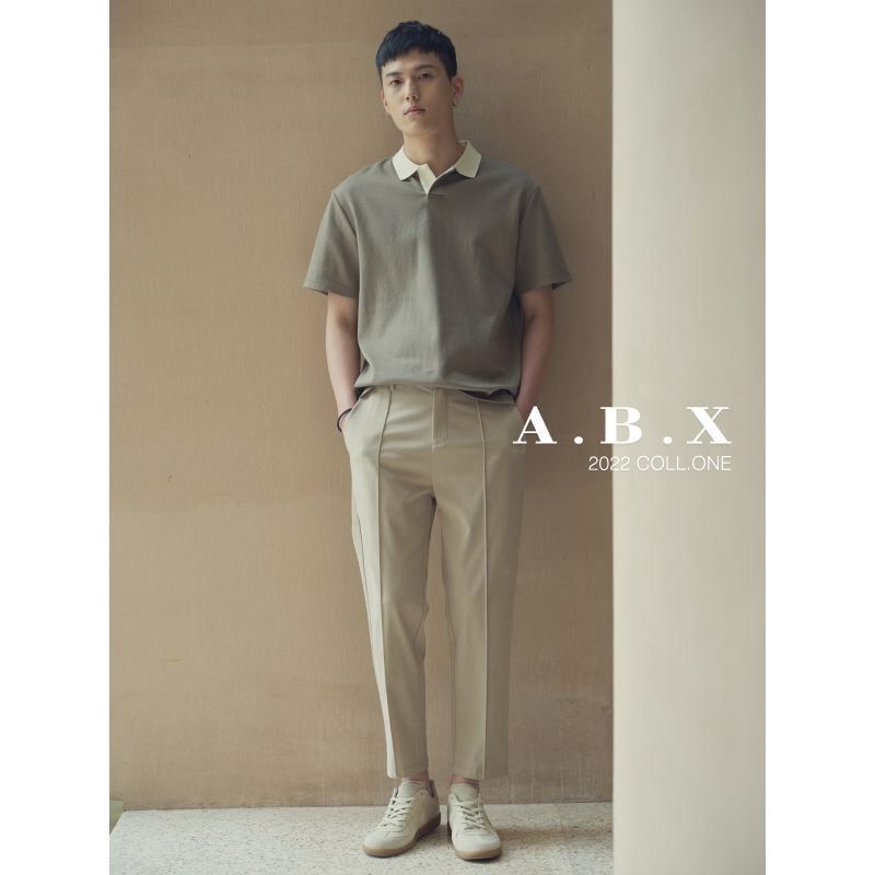 Áo Thun POLO Tay Ngắn Dáng Rộng Màu Trơn Thời Trang Mùa Hè Hàng Mới Dành Cho Bạn Nam