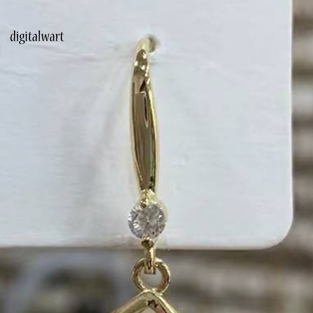 Kỹ Thuật Số| 1 Đôi Bông Tai Tua Rua Đính Đá Lấp Lánh Phong Cách Bohemia Dành Cho Nữ