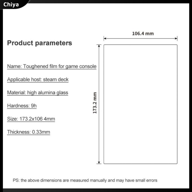 Kính Cường Lực 9h Bảo Vệ Màn Hình Cho ĐiềU KhiểN Trò Chơi Hơi Nước