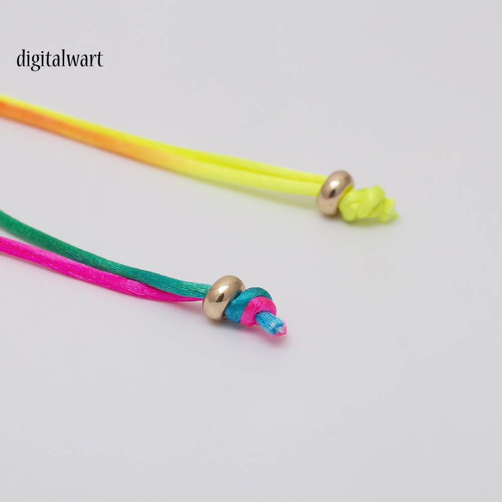 Kỹ Thuật Số| Vòng Cổ Choker Dây Bện Đính Vỏ Sò Nhiều Màu Phong Cách Hawaii