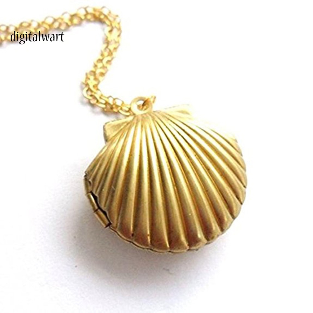 Kỹ Thuật Số| Vòng cổ HợP Kim HìNh Vỏ Sò ThờI Trang