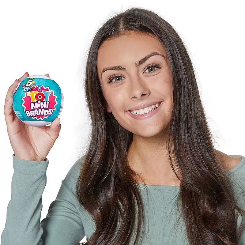 Bộ 5 Quả Bóng Mini Đồ Chơi Bất Ngờ Cho Bé