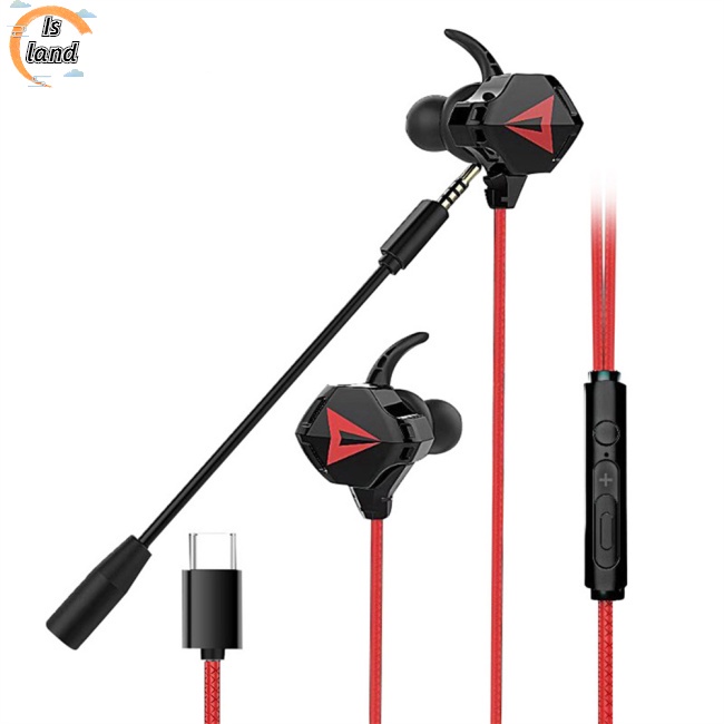 Tai Nghe Nhét Tai Loại c Có Micro Dành Cho Điện Thoại Thông Minh Chơi Game G5