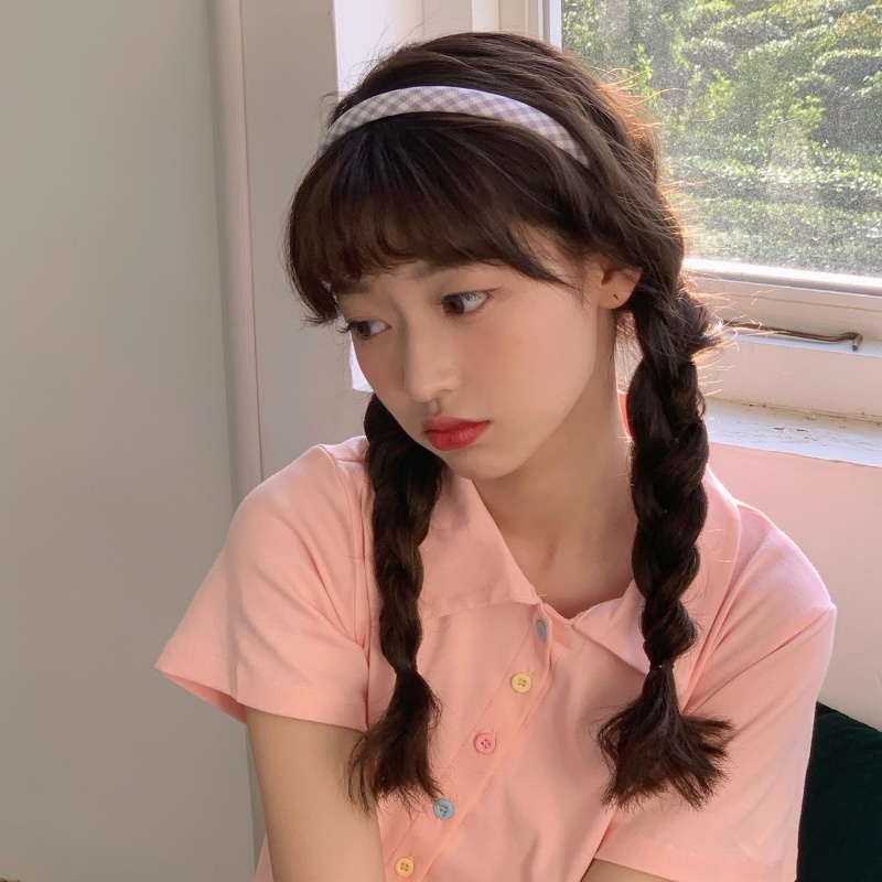 Băng Đô Cài Tóc Bằng Xốp Cỡ Nhỏ Thời Trang Hàn Quốc Cho Nữ