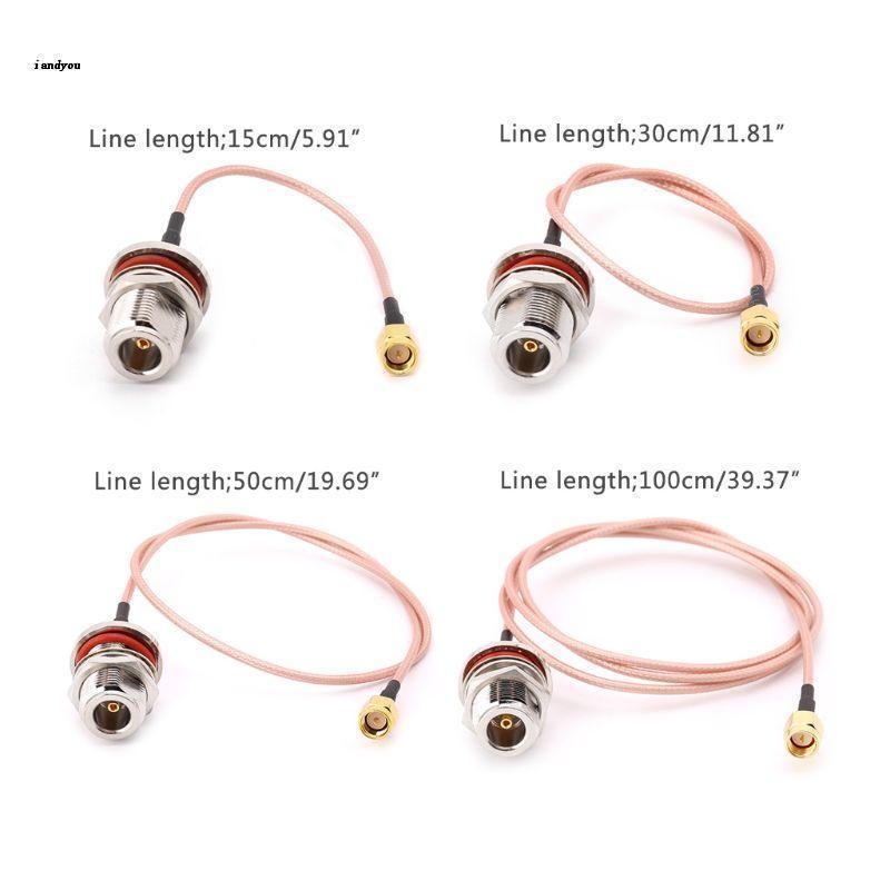 ✿ Dây Cáp Đồng Trục RF Chuyển Đổi Đầu Cái SMA Đực Sang Đầu Đực RG316