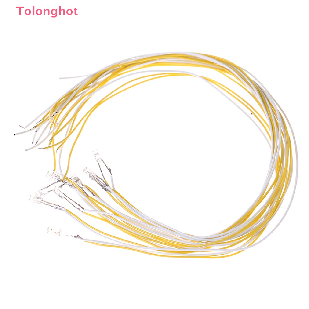 Set 10 Đèn LED 20cm 1: 12 Dùng Để Trang Trí Nhà Búp Bê