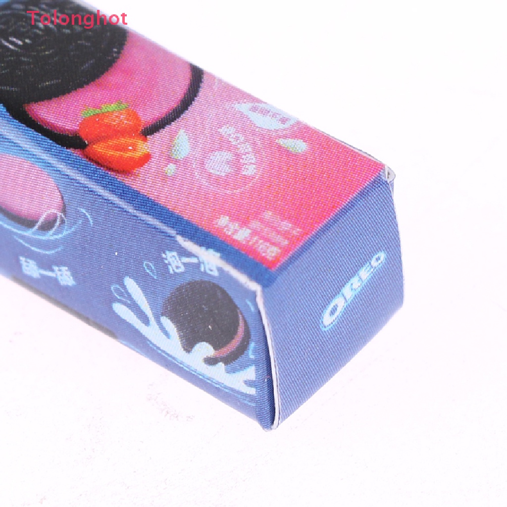 1 Bộ Mô Hình Bánh Sandwich Oreo Mini Tỉ Lệ 1: 12 Trang Trí Nhà Búp Bê