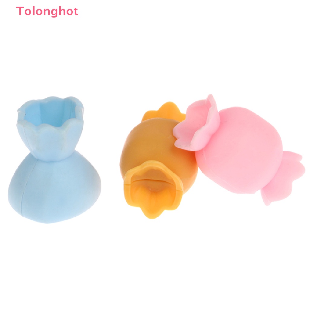 Set 9 Mô Hình Kẹo Mút Mini Trang Trí Bánh Ngọt / Món Tráng Miệng