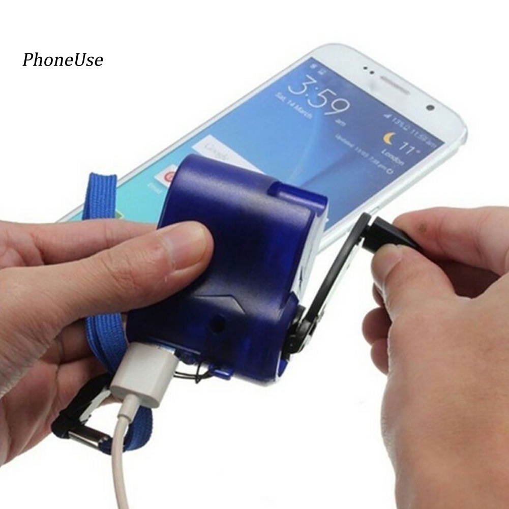 Bộ SạC ĐiệN ThoạI BằNg PU KhẩN CấP TiệN DụNg