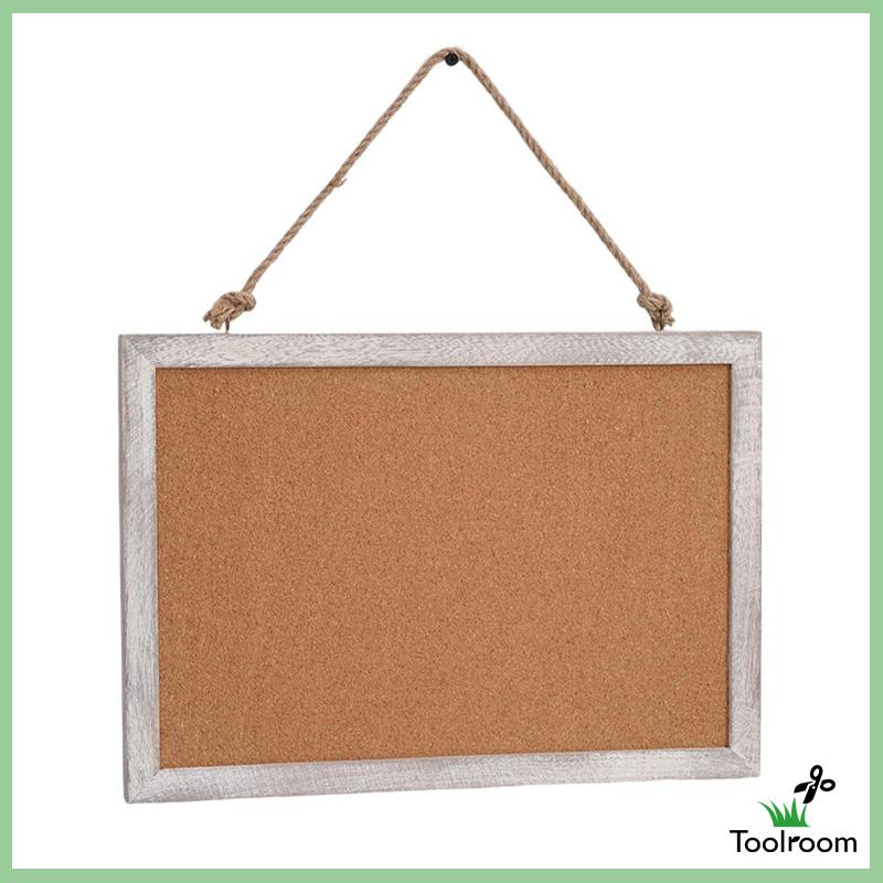 Bảng Ghim Treo Bằng Gỗ Phong Cách Vintage Cho Văn Phòng