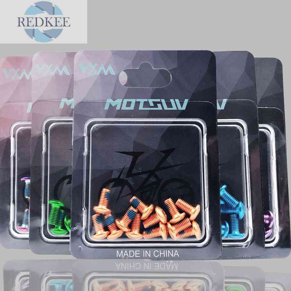 Set 12 Ốc Vít T25 M5x10mm Cho Đĩa Phanh Xe Đạp Leo Núi