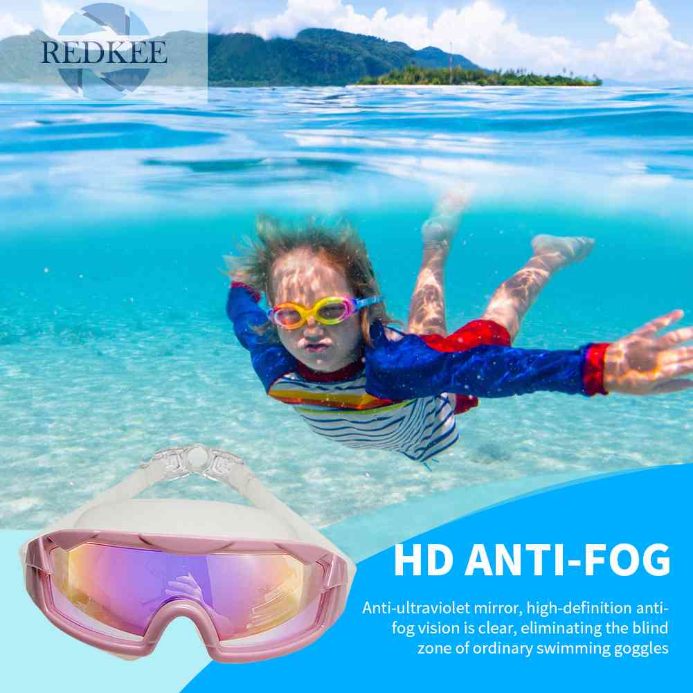 Kính Bơi Co Giãn Phong Cách Thể Thao Chuyên Nghiệp Cho Bé