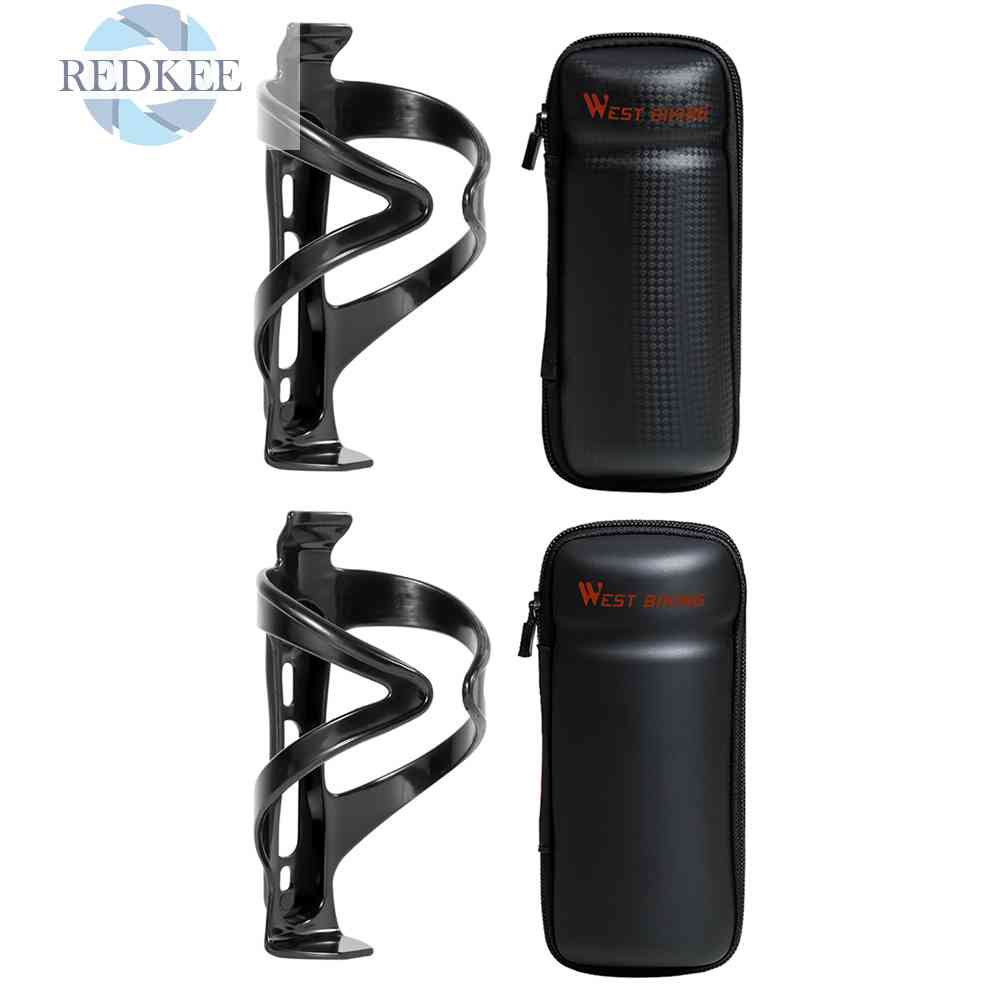 Giá Đỡ Bình Nước Bằng PVC Chống Nước Gắn Xe Đạp Tiện Dụng