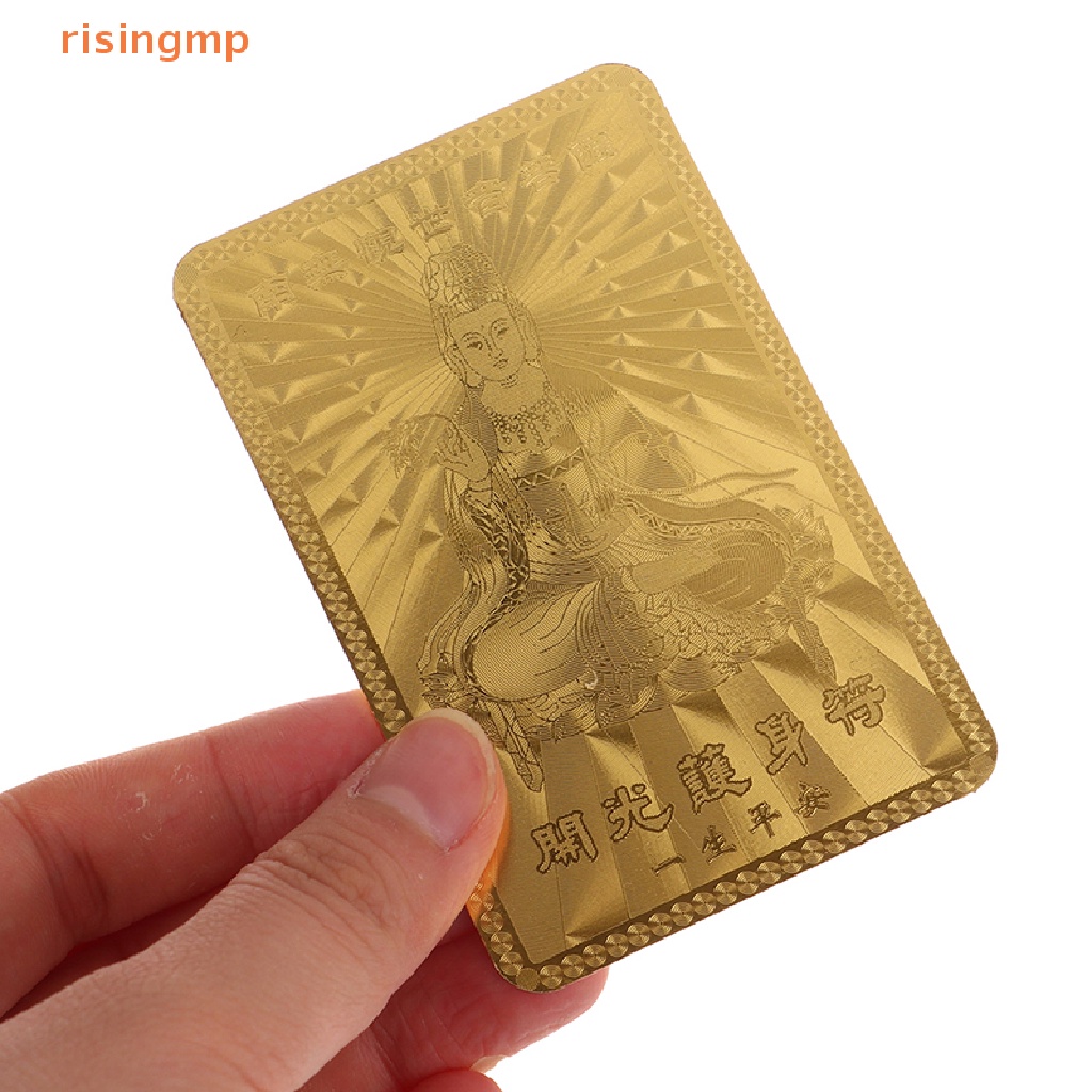 Thẻ Bùa Hộ Mệnh Phong Thủy Mở Guanyin