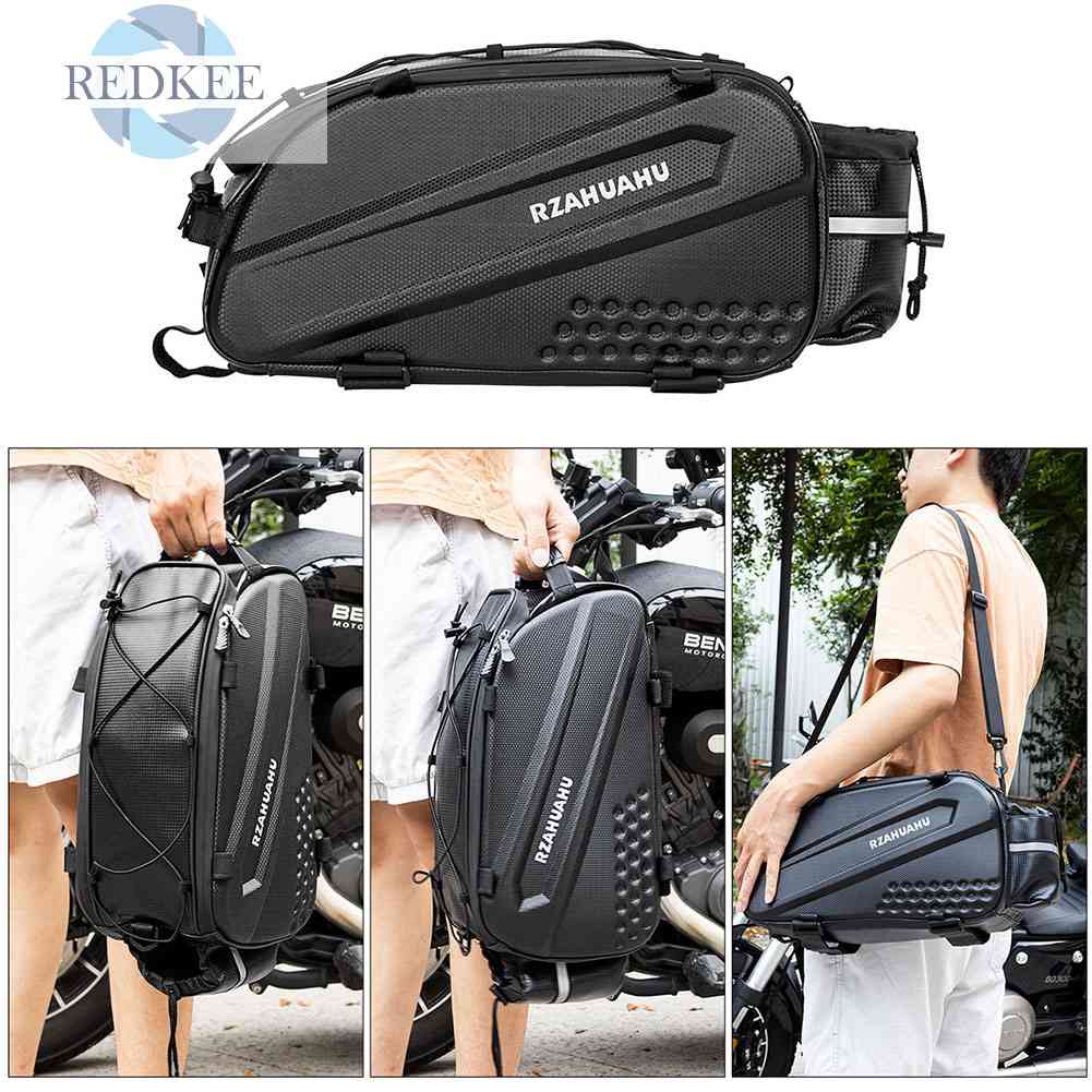 Túi Đựng Đồ Gắn Yên Sau Xe Đạp Phản Quang Ban Đêm Tiện Dụng