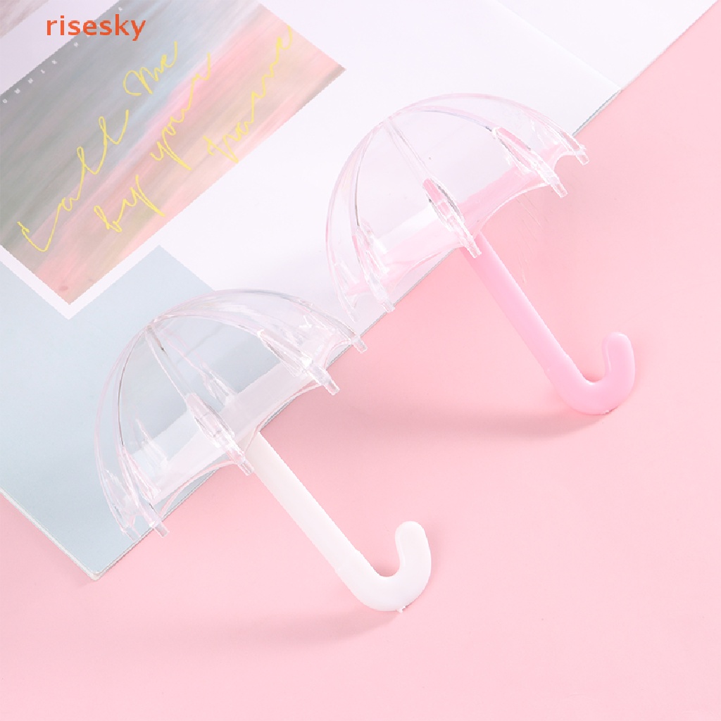 Bộ 12 Hộp Đựng Kẹo Mini Bằng Nhựa Hình Cây Dù