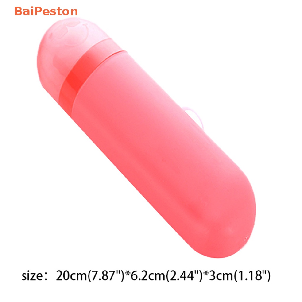 Giá Đỡ Bàn Chải Đánh Răng [BaiPeston] Tiện Dụng Cho Phòng Tắm / Du Lịch