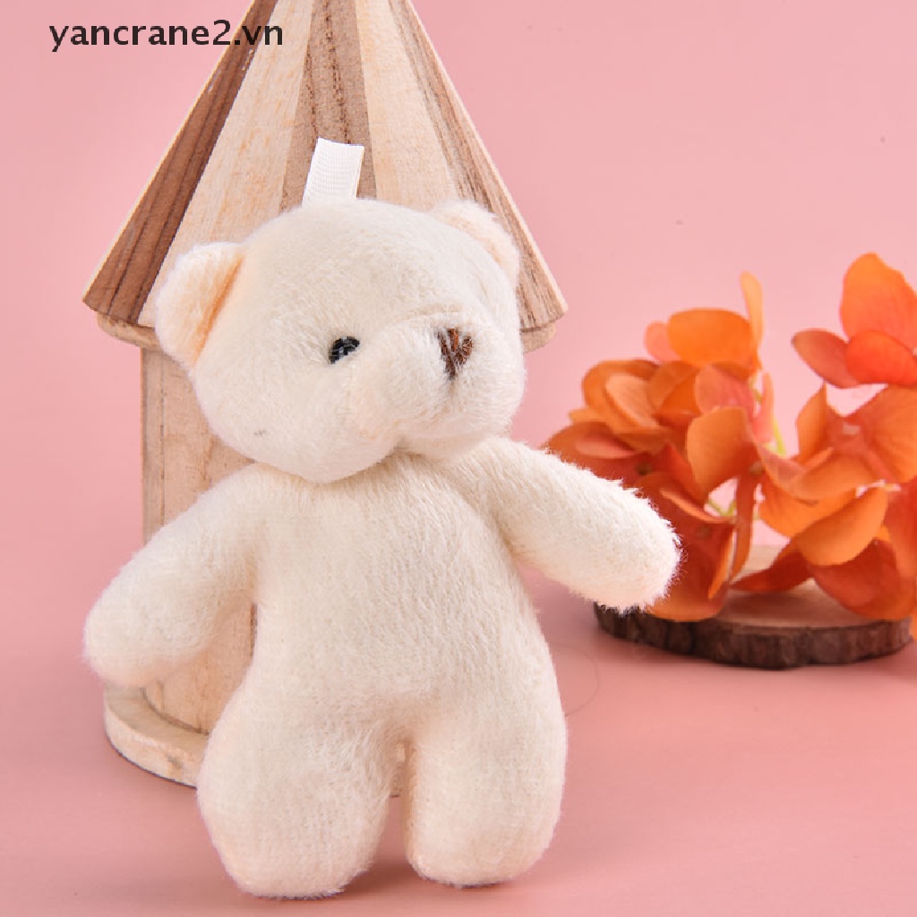 Bộ 4 Gấu Bông Mini Mềm Mại Dễ Thương {yancrane2.vn}