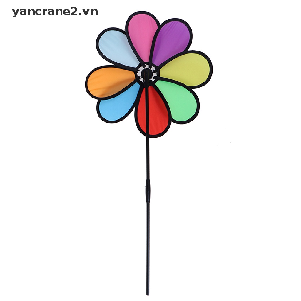 {YAN2} Chong Chóng Gió Trang Trí Sân Vườn Ngoài Trời Đầy Màu Sắc Dazy Hoa Dazy Dây Điện {yancrane2.vn}} {yancrane2.vn}