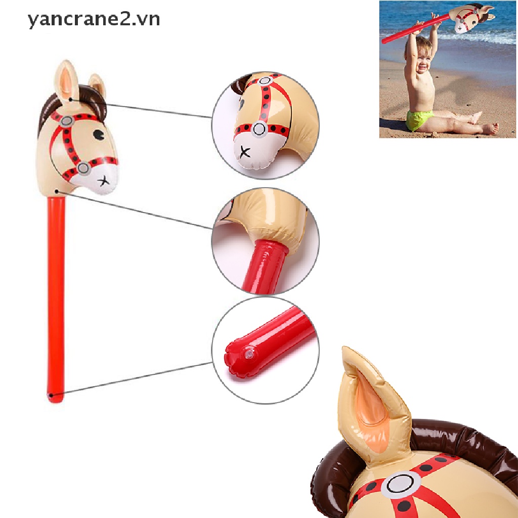 Đồ Chơi Đầu Ngựa Bơm Hơi {YAN2} Giáo Dục Trẻ Em Ngoài Trời {YAN2}  Dây Điện {yancrane2.vn}} {yancrane2.vn}