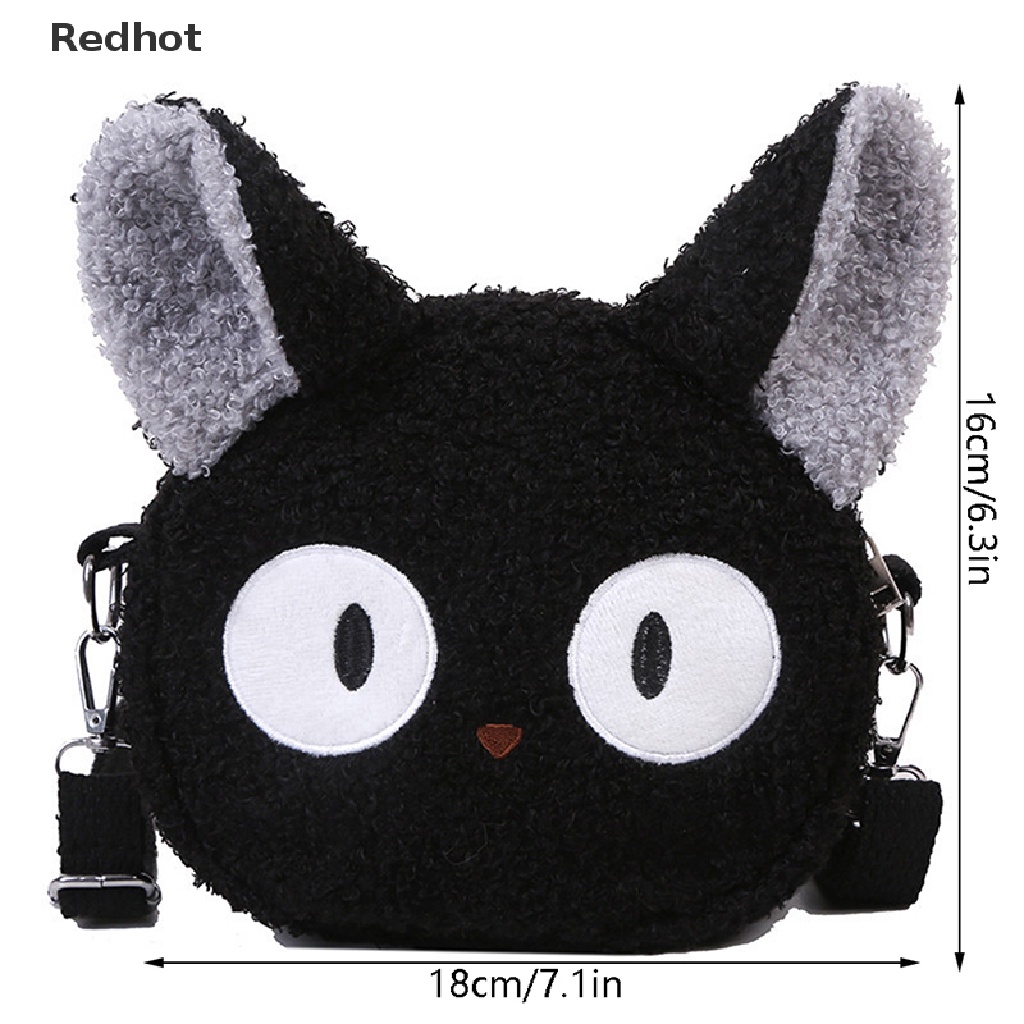 &lt; Redhot &gt; Túi Đeo Vai Phủ Lông Họa Tiết Hoạt Hình Nhật Bản Đáng Yêu Cho Nữ Giảm Giá